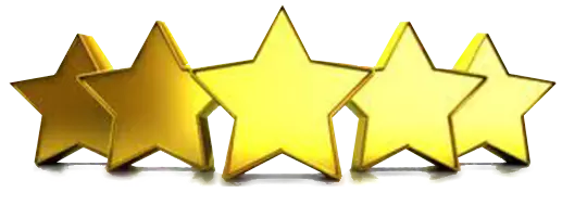 Met trots kunnen we zeggen dat we met 5 sterren, het best, zijn beoordeeld.