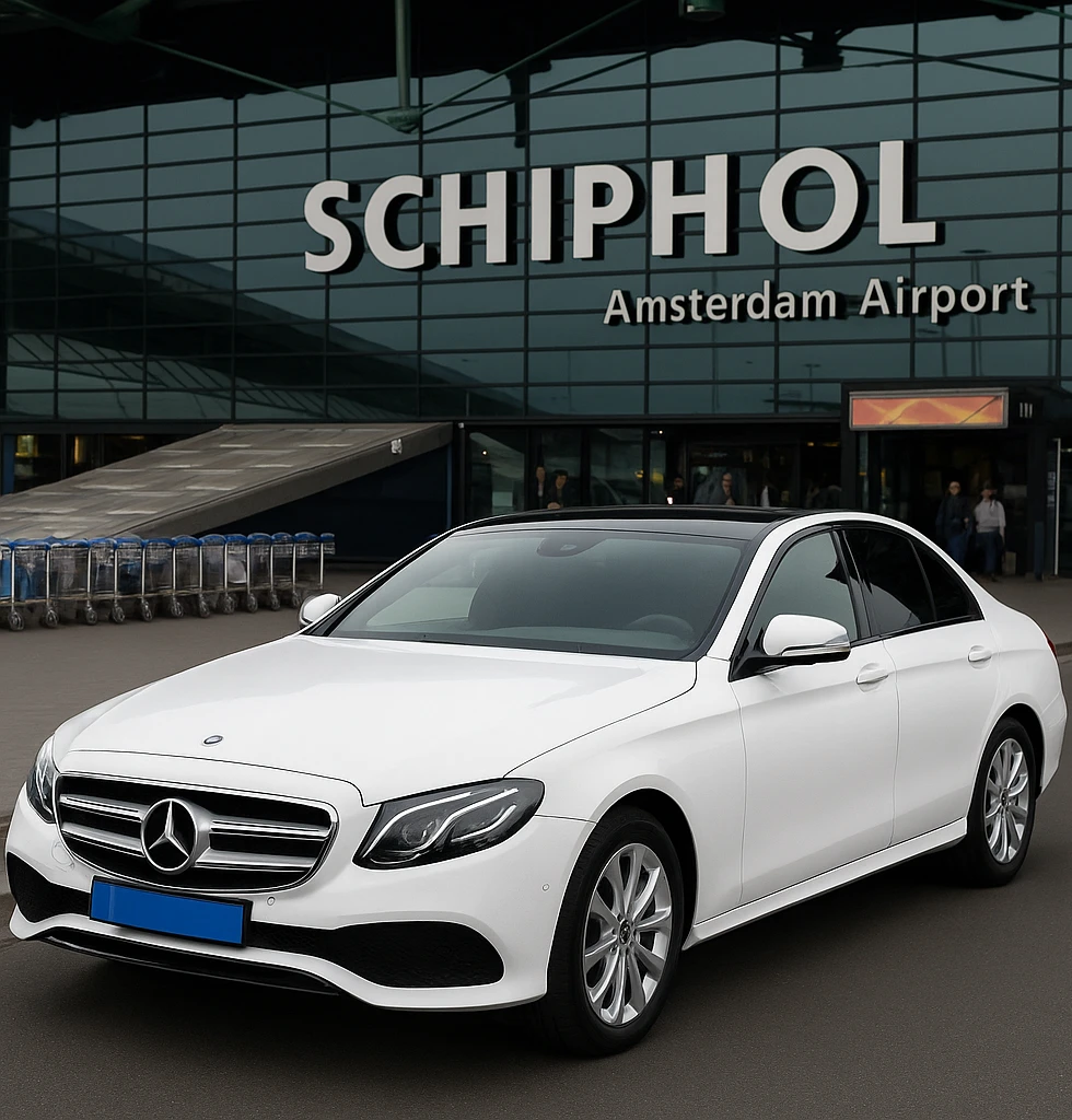 Onze Mercedes Sprinter is ruim en heeft luxe half lederen zitplaatsen