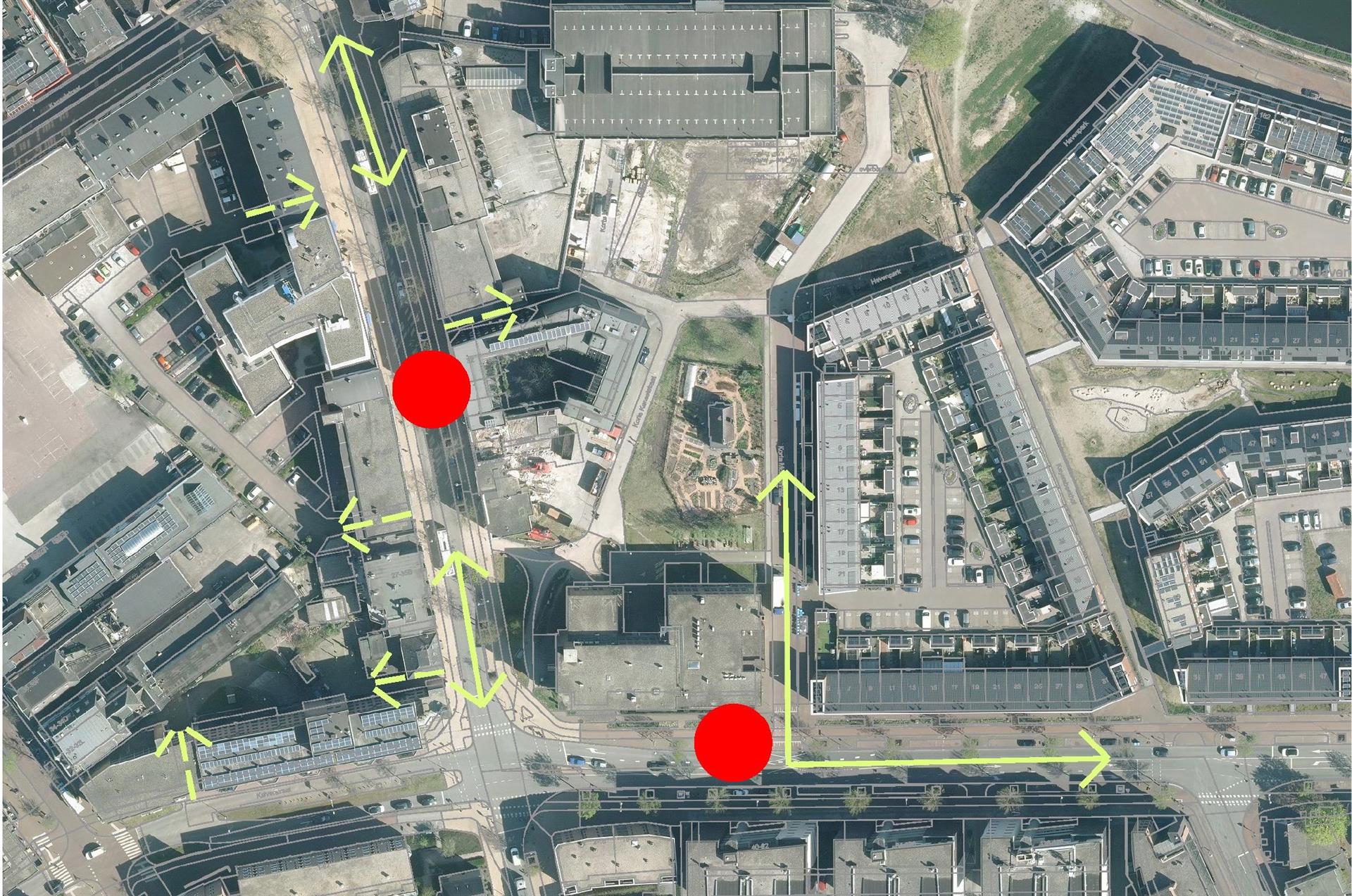 Afgesloten wegen in de Stationstraat en Molenstraat Centrum in Apeldoorn door nieuw verkeersbeleid