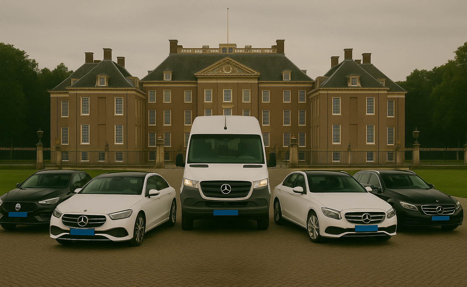 Wagenpark van Taxi Modderkolk