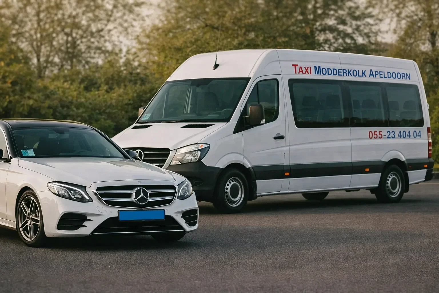 Taxi Modderkolk wagenpark in Apeldoorn